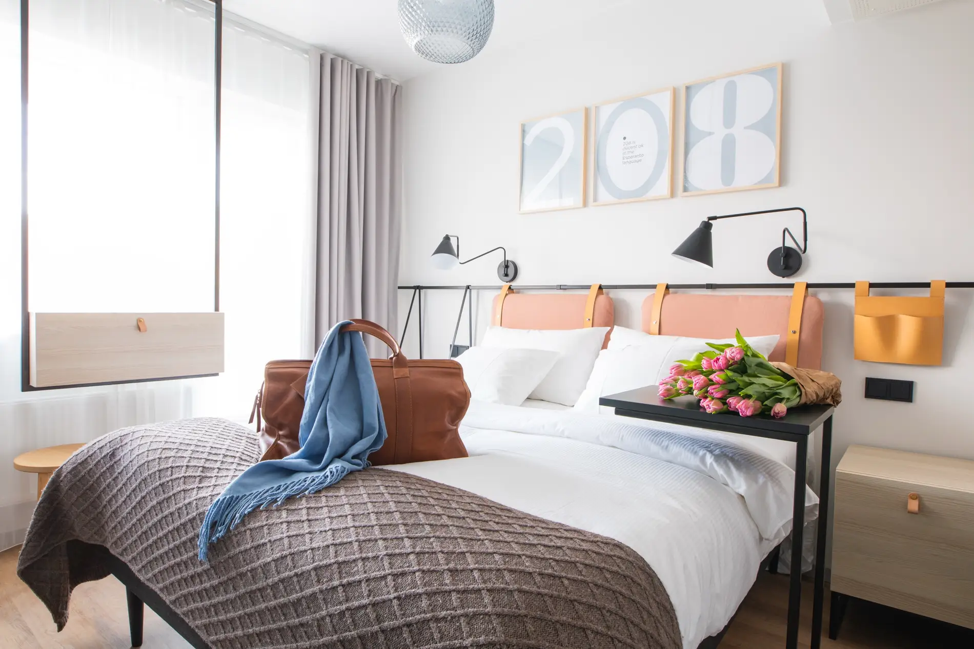 A room at Oru Hub Hotel