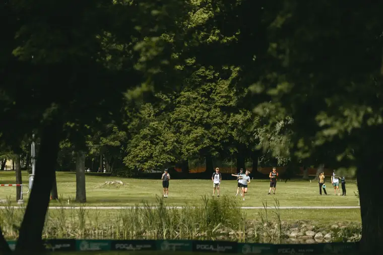 Kadriorg Park on a summer day